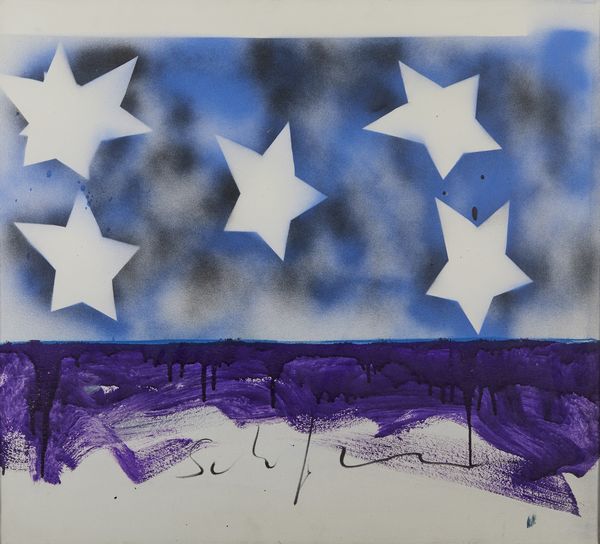 SCHIFANO MARIO (1934 - 1998) : Senza titolo.  - Asta Asta 384 | ARTE MODERNA E CONTEMPORANEA Online - Associazione Nazionale - Case d'Asta italiane