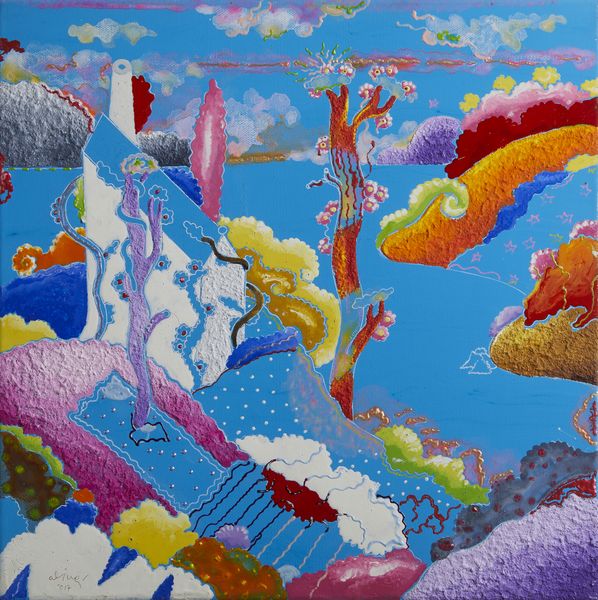 ALINARI LUCA (n. 1943) : Aria azzurra chiara.  - Asta Asta 384 | ARTE MODERNA E CONTEMPORANEA Online - Associazione Nazionale - Case d'Asta italiane