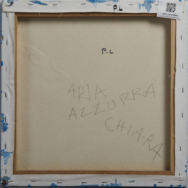 ALINARI LUCA (n. 1943) : Aria azzurra chiara.  - Asta Asta 384 | ARTE MODERNA E CONTEMPORANEA Online - Associazione Nazionale - Case d'Asta italiane