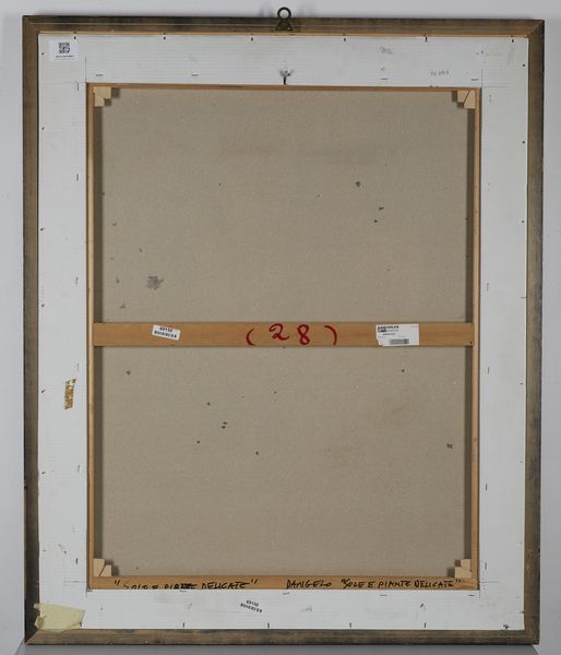 DANGELO SERGIO (n. 1932) : Sole e piante delicate.  - Asta Asta 384 | ARTE MODERNA E CONTEMPORANEA Online - Associazione Nazionale - Case d'Asta italiane