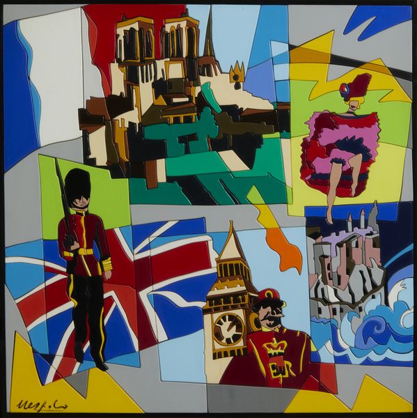 NESPOLO UGO (n. 1941) : Paris-London.  - Asta Asta 384 | ARTE MODERNA E CONTEMPORANEA Online - Associazione Nazionale - Case d'Asta italiane