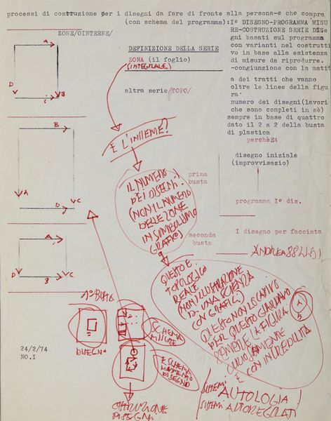 PRINI EMILIO (1943 - 2016) : Senza titolo.  - Asta Asta 384 | ARTE MODERNA E CONTEMPORANEA Online - Associazione Nazionale - Case d'Asta italiane