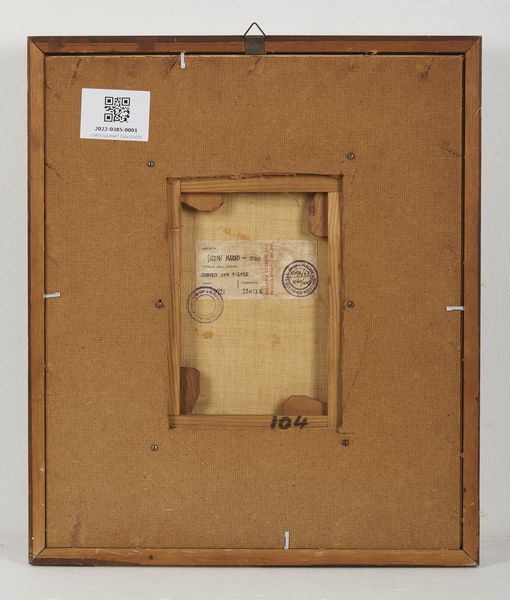 SIRONI MARIO (1885 - 1961) : Composizione con figure.  - Asta Asta 384 | ARTE MODERNA E CONTEMPORANEA Online - Associazione Nazionale - Case d'Asta italiane