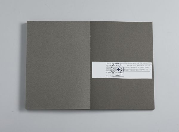 BEUYS JOSEPH (1921 - 1986) : Die leute sind ganz. Prima in Foggia.  - Asta Asta 384 | ARTE MODERNA E CONTEMPORANEA Online - Associazione Nazionale - Case d'Asta italiane