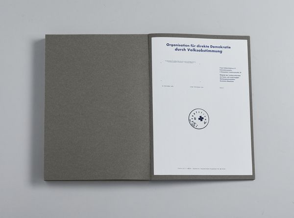 BEUYS JOSEPH (1921 - 1986) : Die leute sind ganz. Prima in Foggia.  - Asta Asta 384 | ARTE MODERNA E CONTEMPORANEA Online - Associazione Nazionale - Case d'Asta italiane