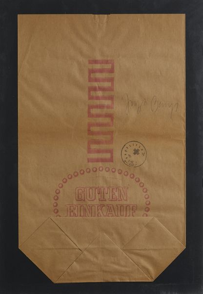 BEUYS JOSEPH (1921 - 1986) : Ddr - tute- Wirtschaftswerte. Freude am Einkauf.  - Asta Asta 384 | ARTE MODERNA E CONTEMPORANEA Online - Associazione Nazionale - Case d'Asta italiane