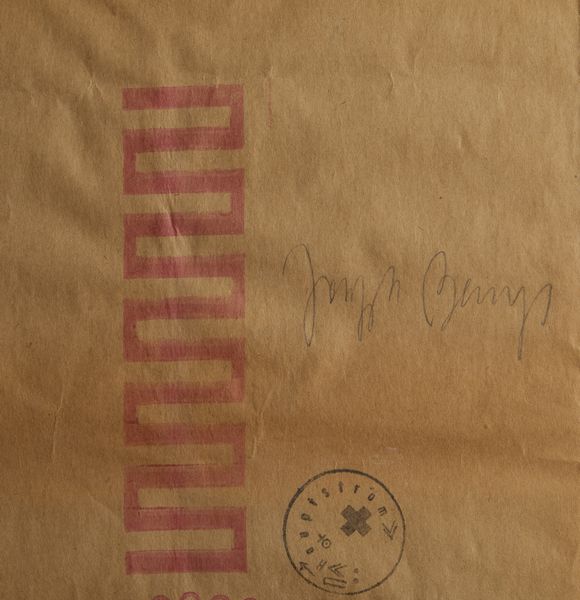 BEUYS JOSEPH (1921 - 1986) : Ddr - tute- Wirtschaftswerte. Freude am Einkauf.  - Asta Asta 384 | ARTE MODERNA E CONTEMPORANEA Online - Associazione Nazionale - Case d'Asta italiane