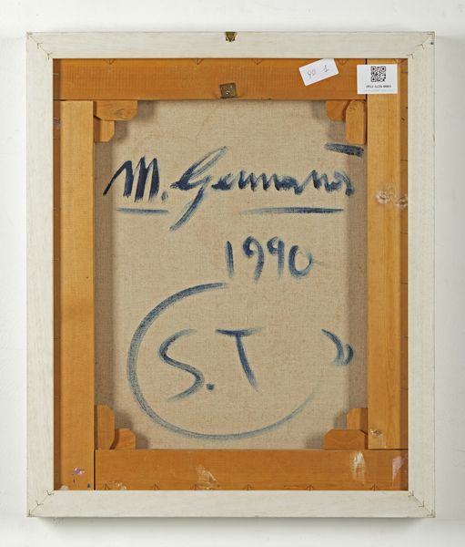 GERMANA' MIMMO (1944 - 1992) : Senza titolo.  - Asta Asta 384 | ARTE MODERNA E CONTEMPORANEA Online - Associazione Nazionale - Case d'Asta italiane