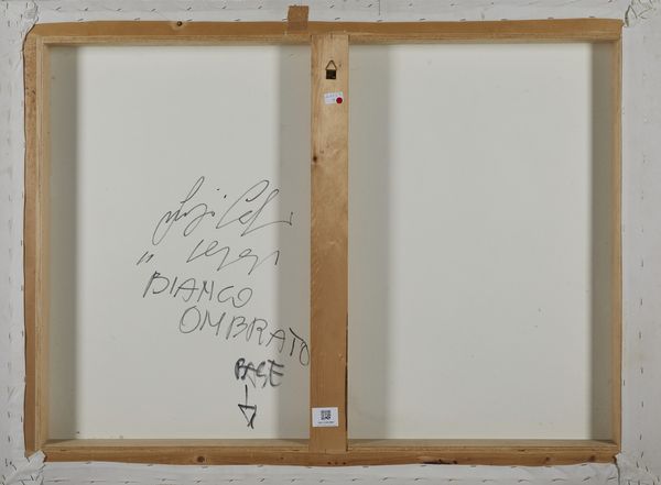 CARBONI LUIGI (n. 1957) : Bianco ombrato.  - Asta Asta 384 | ARTE MODERNA E CONTEMPORANEA Online - Associazione Nazionale - Case d'Asta italiane