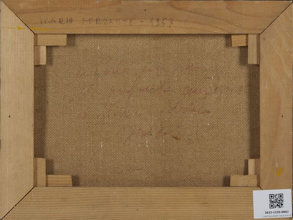 FERRANTE MARIO (n. 1957) : Lavori in corso.  - Asta Asta 384 | ARTE MODERNA E CONTEMPORANEA Online - Associazione Nazionale - Case d'Asta italiane