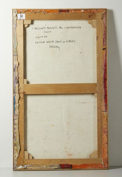 KIKOKO  (n. 1978) : I racconti proibiti del viaggiatore.  - Asta Asta 384 | ARTE MODERNA E CONTEMPORANEA Online - Associazione Nazionale - Case d'Asta italiane