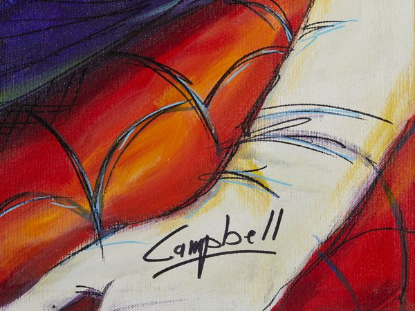 CAMPBELL JEFF SCOTT (n. 1973) : Il bacio.  - Asta Asta 384 | ARTE MODERNA E CONTEMPORANEA Online - Associazione Nazionale - Case d'Asta italiane