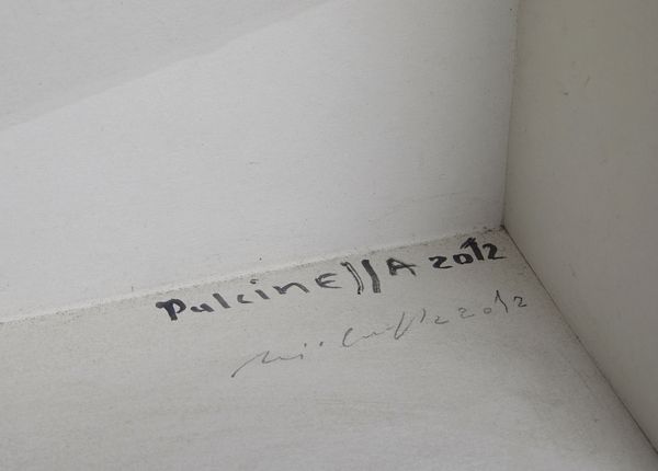 PIZZICANNELLA PIERO (n. 1955) : Pulcinella.  - Asta Asta 384 | ARTE MODERNA E CONTEMPORANEA Online - Associazione Nazionale - Case d'Asta italiane