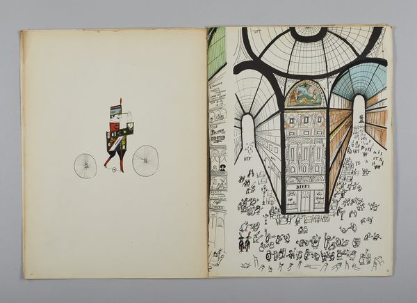 STEINBERG SAUL (1914 - 1999) : Derrire le Miroir, n53-54.  - Asta Asta 384 | ARTE MODERNA E CONTEMPORANEA Online - Associazione Nazionale - Case d'Asta italiane