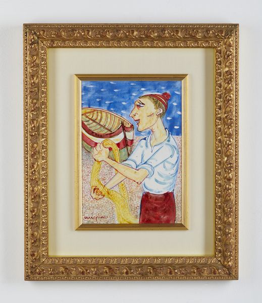MIGNECO GIUSEPPE (1908 - 1997) : Pescatore.  - Asta Asta 384 | ARTE MODERNA E CONTEMPORANEA Online - Associazione Nazionale - Case d'Asta italiane