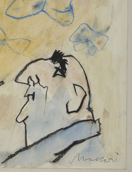 MACCARI MINO (1898 - 1989) : Senza titolo.  - Asta Asta 384 | ARTE MODERNA E CONTEMPORANEA Online - Associazione Nazionale - Case d'Asta italiane