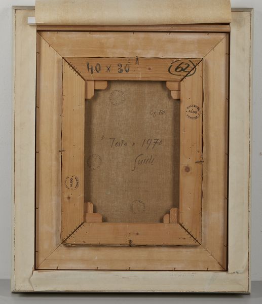 GUIDI VIRGILIO (1891 - 1984) : Testa fondo rosso.  - Asta Asta 384 | ARTE MODERNA E CONTEMPORANEA Online - Associazione Nazionale - Case d'Asta italiane