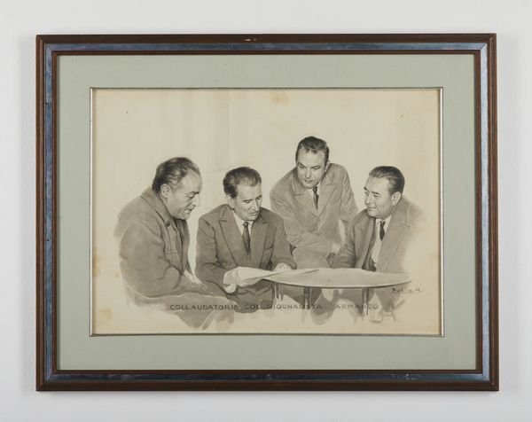 MORBIDUCCI PUBLIO (1889 - 1963) : Collaudatori col giornalista Armando.  - Asta Asta 384 | ARTE MODERNA E CONTEMPORANEA Online - Associazione Nazionale - Case d'Asta italiane