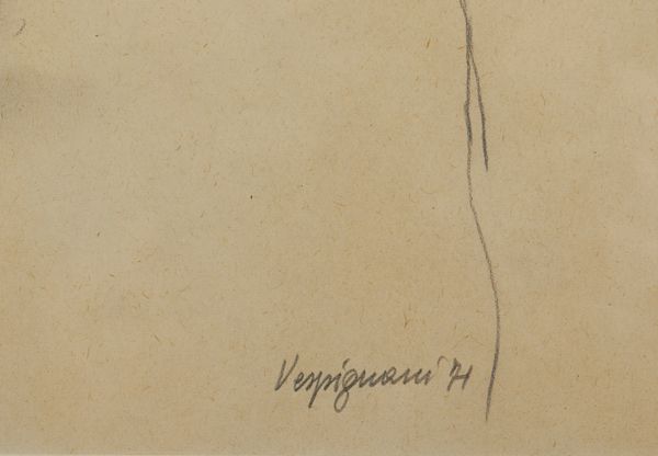 VESPIGNANI RENZO (1924 - 2001) : Senza titolo.  - Asta Asta 384 | ARTE MODERNA E CONTEMPORANEA Online - Associazione Nazionale - Case d'Asta italiane