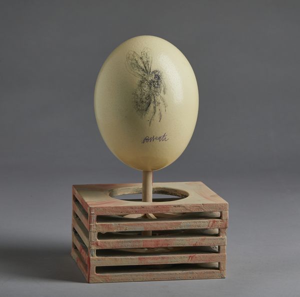 POSSENTI ANTONIO (n. 1933) : Ritratto sull'uovo.  - Asta Asta 384 | ARTE MODERNA E CONTEMPORANEA Online - Associazione Nazionale - Case d'Asta italiane