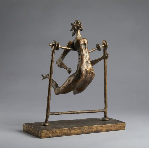 MINGUZZI LUCIANO (1911 - 2004) : Donna sull'altalena.  - Asta Asta 384 | ARTE MODERNA E CONTEMPORANEA Online - Associazione Nazionale - Case d'Asta italiane