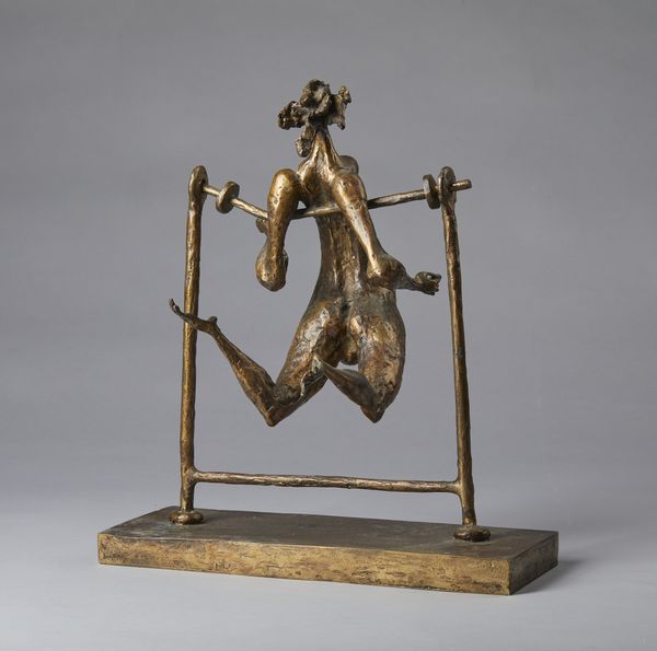 MINGUZZI LUCIANO (1911 - 2004) : Donna sull'altalena.  - Asta Asta 384 | ARTE MODERNA E CONTEMPORANEA Online - Associazione Nazionale - Case d'Asta italiane