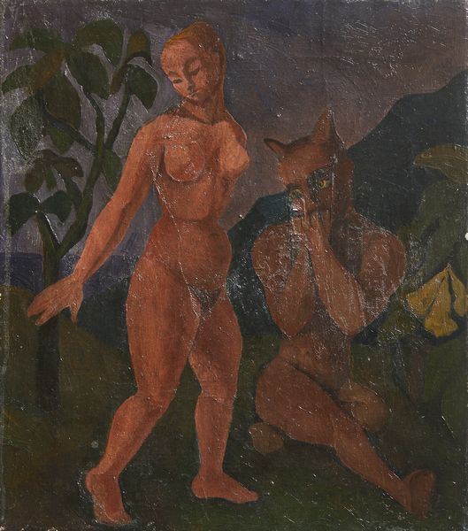 DESSY ANTONIO (n. 1913) : Ninfa e Satiro.  - Asta Asta 384 | ARTE MODERNA E CONTEMPORANEA Online - Associazione Nazionale - Case d'Asta italiane