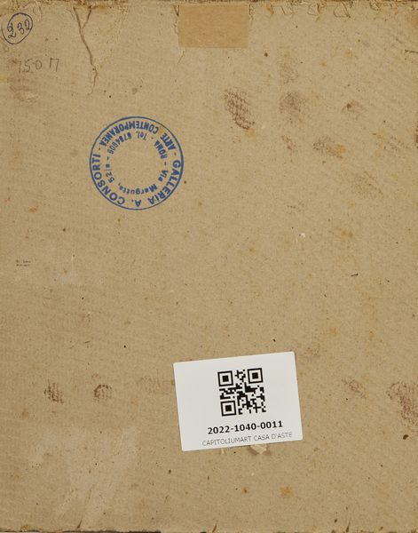 CARUSO BRUNO (1927 - 2018) : Senza titolo.  - Asta Asta 384 | ARTE MODERNA E CONTEMPORANEA Online - Associazione Nazionale - Case d'Asta italiane