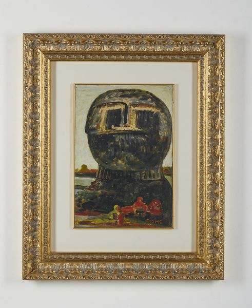 FIUME SALVATORE (1915 - 1997) : Isola di pietra.  - Asta Asta 384 | ARTE MODERNA E CONTEMPORANEA Online - Associazione Nazionale - Case d'Asta italiane