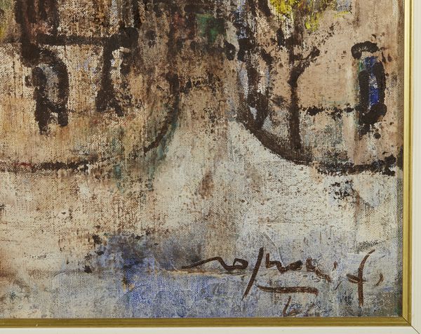 ROGNONI FRANCO (1913 - 1999) : Il cappello rosso.  - Asta Asta 384 | ARTE MODERNA E CONTEMPORANEA Online - Associazione Nazionale - Case d'Asta italiane