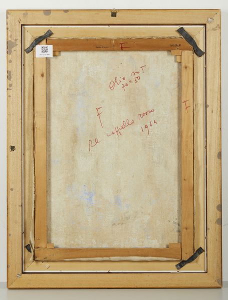 ROGNONI FRANCO (1913 - 1999) : Il cappello rosso.  - Asta Asta 384 | ARTE MODERNA E CONTEMPORANEA Online - Associazione Nazionale - Case d'Asta italiane