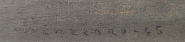 LAZZARO WALTER (1914 - 1989) : Silente laguna.  - Asta Asta 384 | ARTE MODERNA E CONTEMPORANEA Online - Associazione Nazionale - Case d'Asta italiane