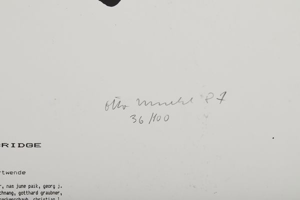 MUEHL OTTO (1925 - 2013) : Back to fucking Cambridge.  - Asta Asta 384 | ARTE MODERNA E CONTEMPORANEA Online - Associazione Nazionale - Case d'Asta italiane