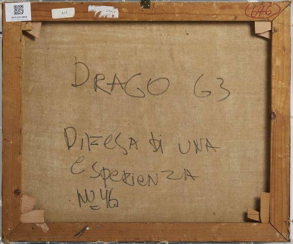 KALAJIC DRAGOS (1943 - 2005) : Difesa di una esperienza.  - Asta Asta 384 | ARTE MODERNA E CONTEMPORANEA Online - Associazione Nazionale - Case d'Asta italiane