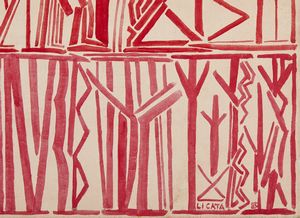 LICATA RICCARDO (1929 - 2014) : Senza titolo.  - Asta Asta 384 | ARTE MODERNA E CONTEMPORANEA Online - Associazione Nazionale - Case d'Asta italiane