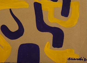 ACCARDI CARLA (1924 - 2014) : Viola d'Egitto.  - Asta Asta 384 | ARTE MODERNA E CONTEMPORANEA Online - Associazione Nazionale - Case d'Asta italiane