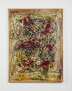 ALLOSIA GIUSEPPE (1910 - 1983) : Senza titolo.  - Asta Asta 384 | ARTE MODERNA E CONTEMPORANEA Online - Associazione Nazionale - Case d'Asta italiane