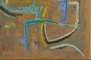 CARGALEIRO MANUEL (n. 1927) : Senza titolo.  - Asta Asta 384 | ARTE MODERNA E CONTEMPORANEA Online - Associazione Nazionale - Case d'Asta italiane