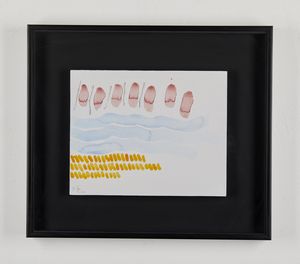 GRIFFA GIORGIO (n. 1936) : Senza titolo.  - Asta Asta 384 | ARTE MODERNA E CONTEMPORANEA Online - Associazione Nazionale - Case d'Asta italiane