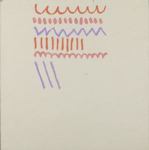 GRIFFA GIORGIO (n. 1936) - Senza titolo.