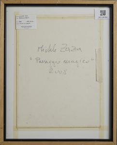 ZAZA MICHELE (n. 1948) : Paesaggio magico.  - Asta Asta 384 | ARTE MODERNA E CONTEMPORANEA Online - Associazione Nazionale - Case d'Asta italiane