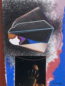 ZAZA MICHELE (n. 1948) : Paesaggio magico.  - Asta Asta 384 | ARTE MODERNA E CONTEMPORANEA Online - Associazione Nazionale - Case d'Asta italiane