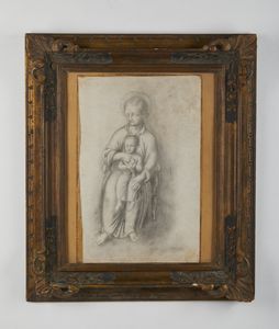 MANZU' GIACOMO (1908 - 1991) : Madonna con bambino.  - Asta Asta 384 | ARTE MODERNA E CONTEMPORANEA Online - Associazione Nazionale - Case d'Asta italiane