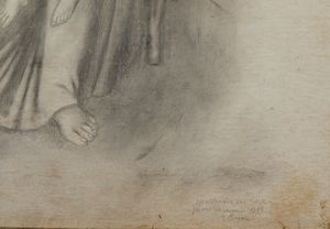 MANZU' GIACOMO (1908 - 1991) : Madonna con bambino.  - Asta Asta 384 | ARTE MODERNA E CONTEMPORANEA Online - Associazione Nazionale - Case d'Asta italiane