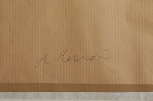 MASSIRONI MANFREDO (1937 - 2011) : Senza titolo.  - Asta Asta 384 | ARTE MODERNA E CONTEMPORANEA Online - Associazione Nazionale - Case d'Asta italiane