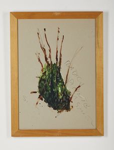 SCHIFANO MARIO (1934 - 1998) : Radici dipinte a smalto.  - Asta Asta 384 | ARTE MODERNA E CONTEMPORANEA Online - Associazione Nazionale - Case d'Asta italiane