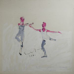 SCHIFANO MARIO (1934 - 1998) - Senza titolo.