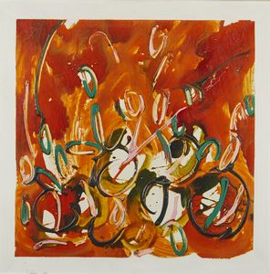 SCHIFANO MARIO (1934 - 1998) - Senza titolo.