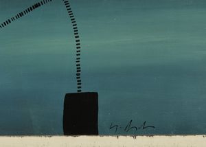 DANGELO SERGIO (n. 1932) : L'inatteso.  - Asta Asta 384 | ARTE MODERNA E CONTEMPORANEA Online - Associazione Nazionale - Case d'Asta italiane