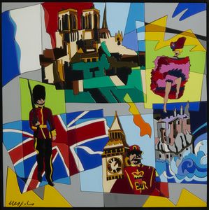 NESPOLO UGO (n. 1941) - Paris-London.